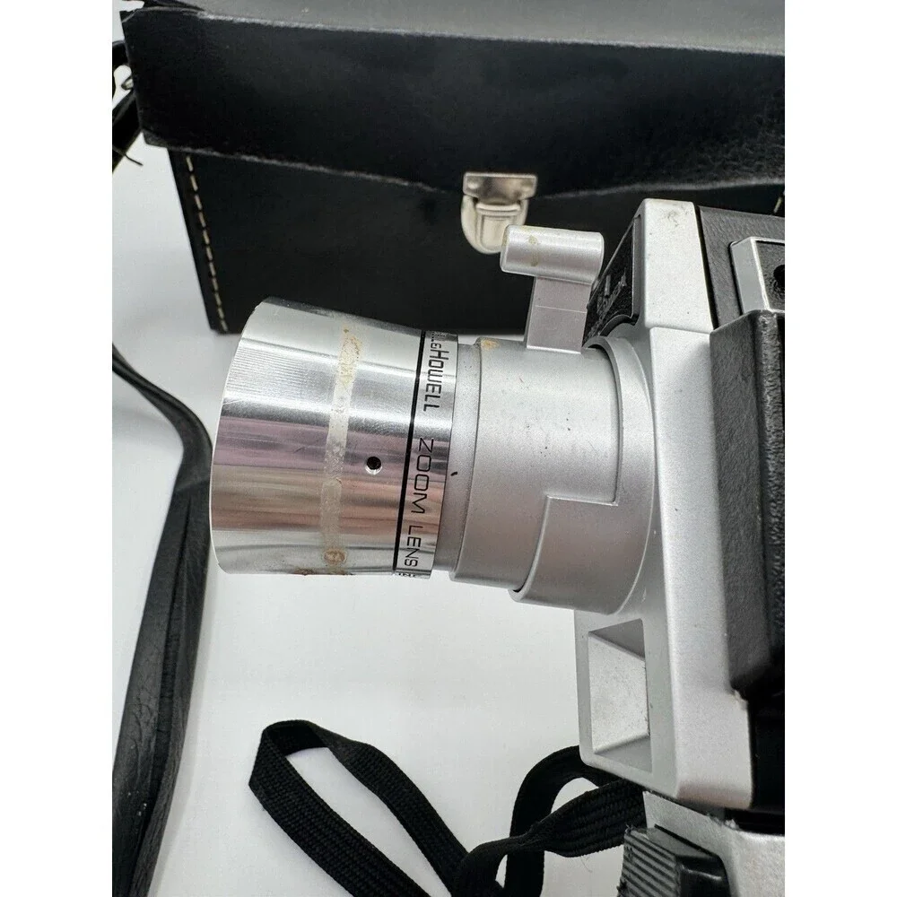 Vintage Bell & Howell Camera Super 8 Zoom 1201 For Parts With Case